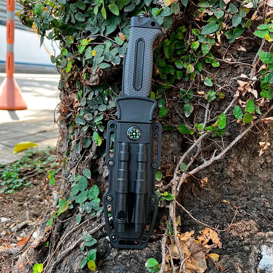 Cuchillo Brujula 4018B Gris - Imagen 5