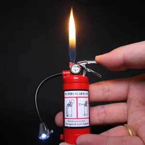 Encendedor soplete extintor Rojo