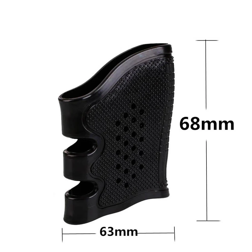 Empuñadura de Caucho Para Pistola Negra - Imagen 8