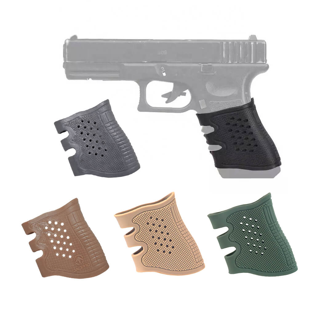 Empuñadura de Caucho Para Pistola Negra - Imagen 2