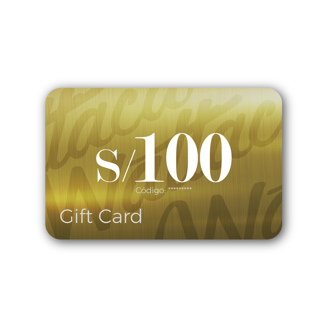 Gift Card de S/100