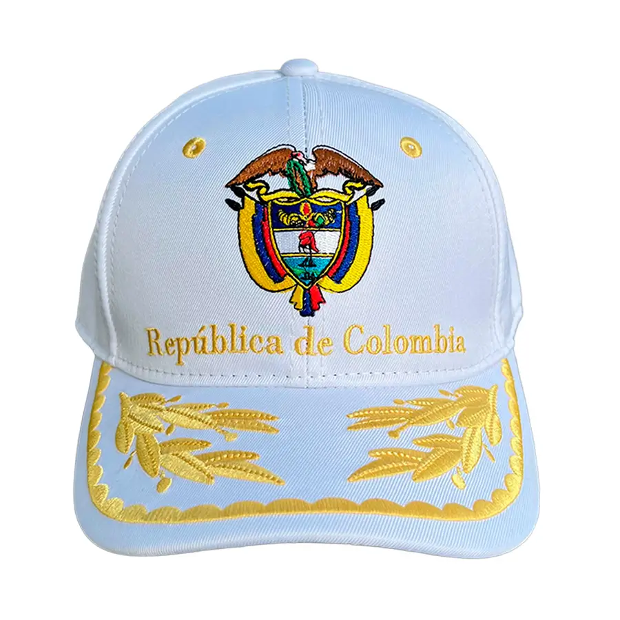 Gorra Republica de Colombia 1.0 Blanco - Imagen 3