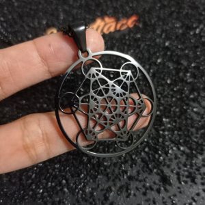 Collar Metatrón Black Acero Inoxidable