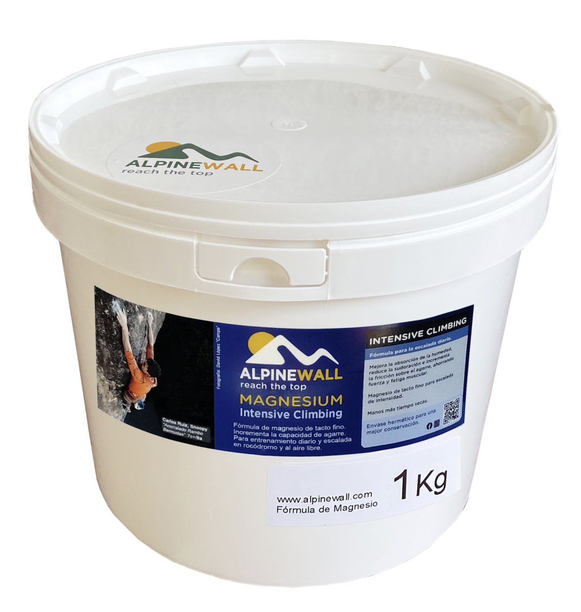 Magnesio Rosado para Escalada, Intensive Climbing 1Kg Mimético - Imagen 2