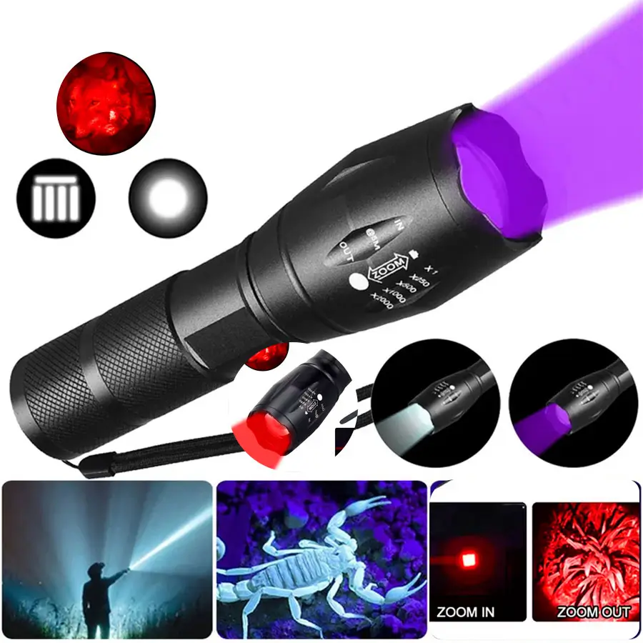 Linterna 3 Luces Recargable 57010 - Imagen 2