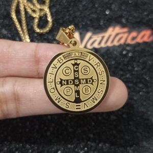 Collar San Benito Gold Acero Premium 316L