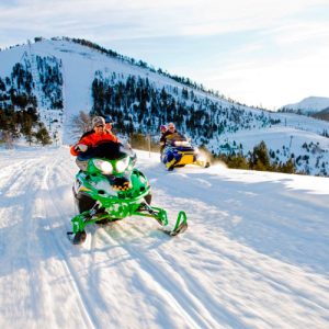 Moto de nieve doble en Andorra 30 min