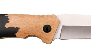 Navaja Third N65O mango de madera de haya TH-N65O