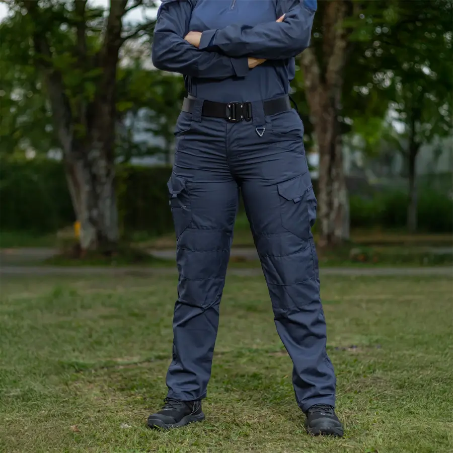 Pantalón Táctico Cargo 10 Bolsillos Azul (M108)