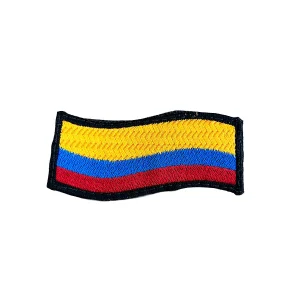 Parche Bandera Colombia Ondulada
