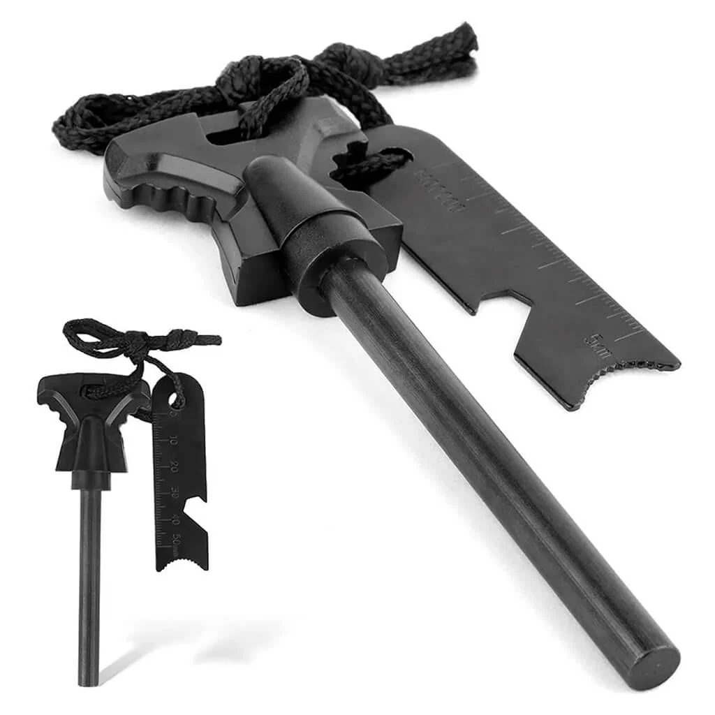 Pedernal Con Regla Negro - Imagen 2