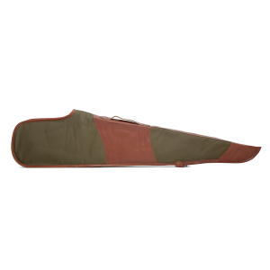 FUNDA LONA VERDE RIFLE CON VISOR