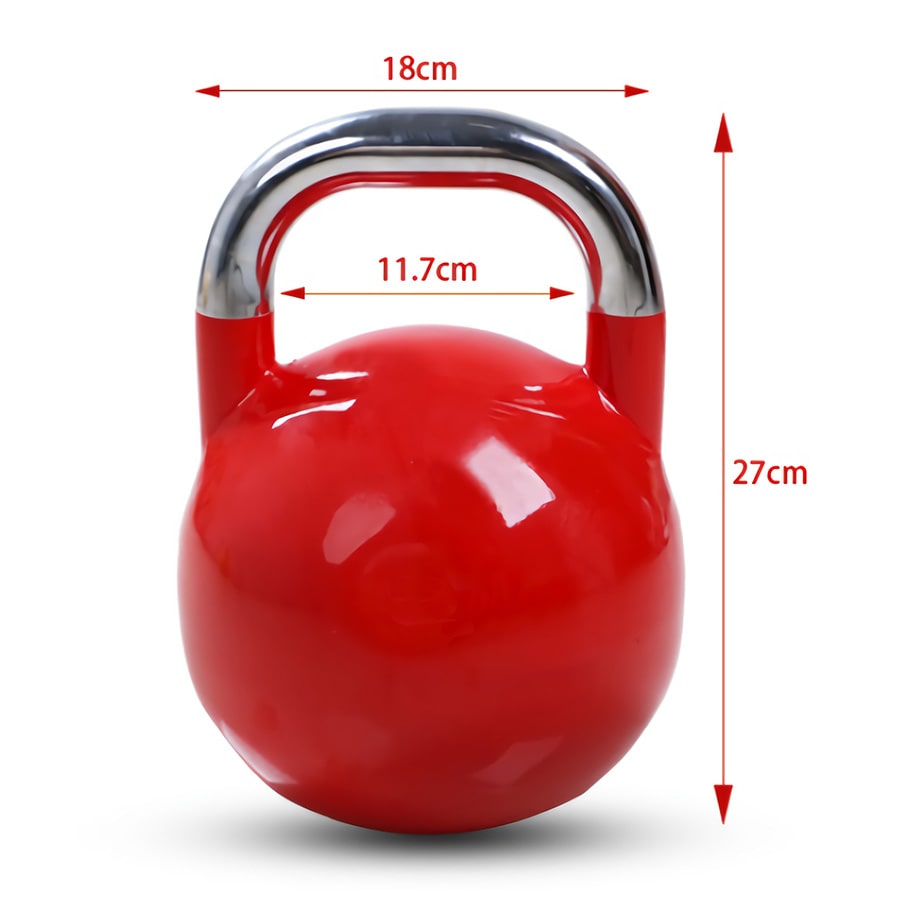 Kettlebell o pesa rusa de competición 12 kg - Imagen 3