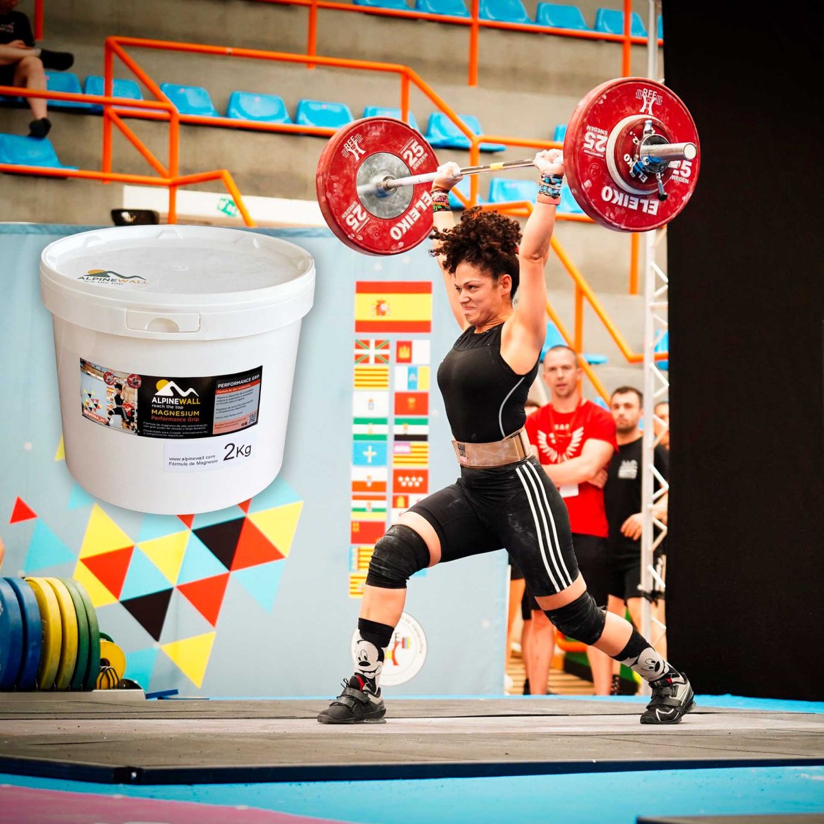 Magnesio Rosado para Crossfit – Performance Grip 12Kg. Envase 30L. - Imagen 3