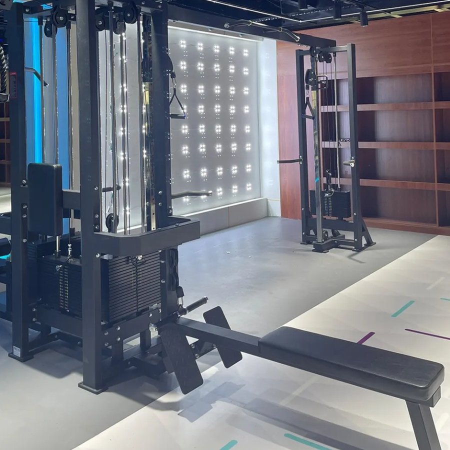 Multiestación de 5 puestos con cruce de poleas V1000 - Imagen 4