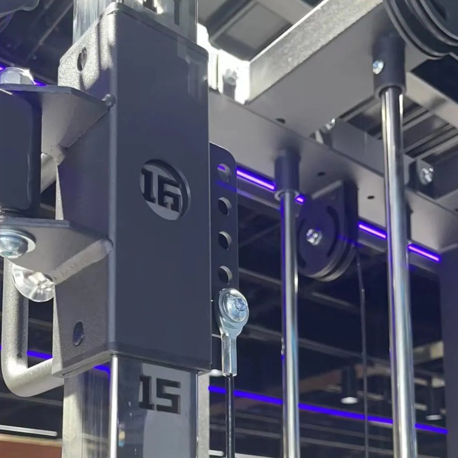 Multiestación de 5 puestos con cruce de poleas V1000 - Imagen 3