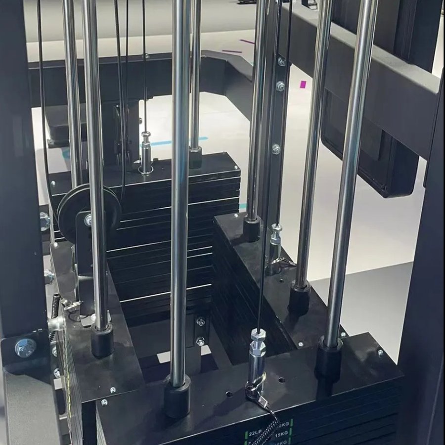 Multiestación de 5 puestos con cruce de poleas V1000 - Imagen 5