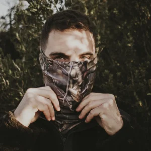 Bandana de camuflaje real