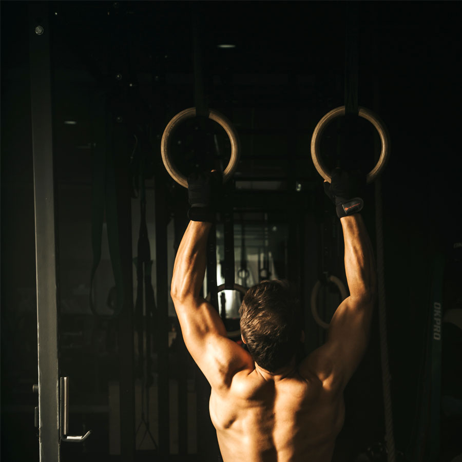 Anillas de Gimnasia de Madera Cross Training - Imagen 4