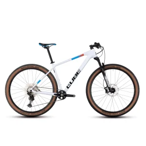 Bicicleta Cube MTB 29 Reaction C:62 PRO Blanco 11.5kg