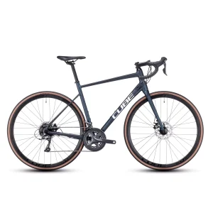 Bicicleta de Carreras Cube Attain 700 Deepblue Blanco 10.5kg