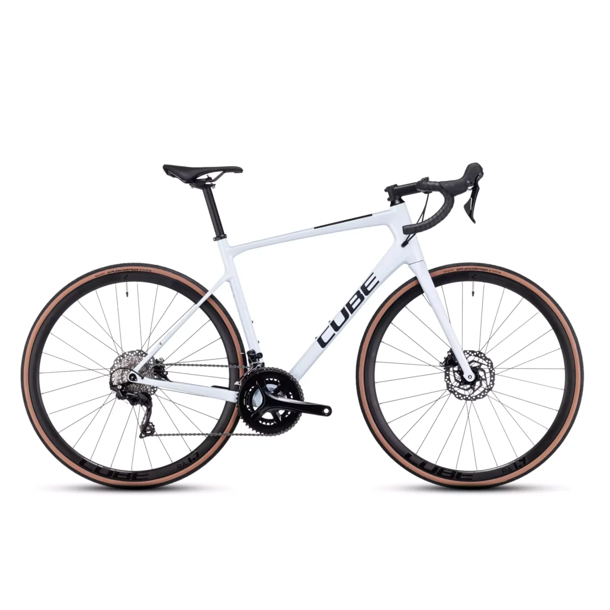 Bicicleta de Carreras Cube Attain GTC 700 Race Blanco Negro 9.2kg - Imagen 2