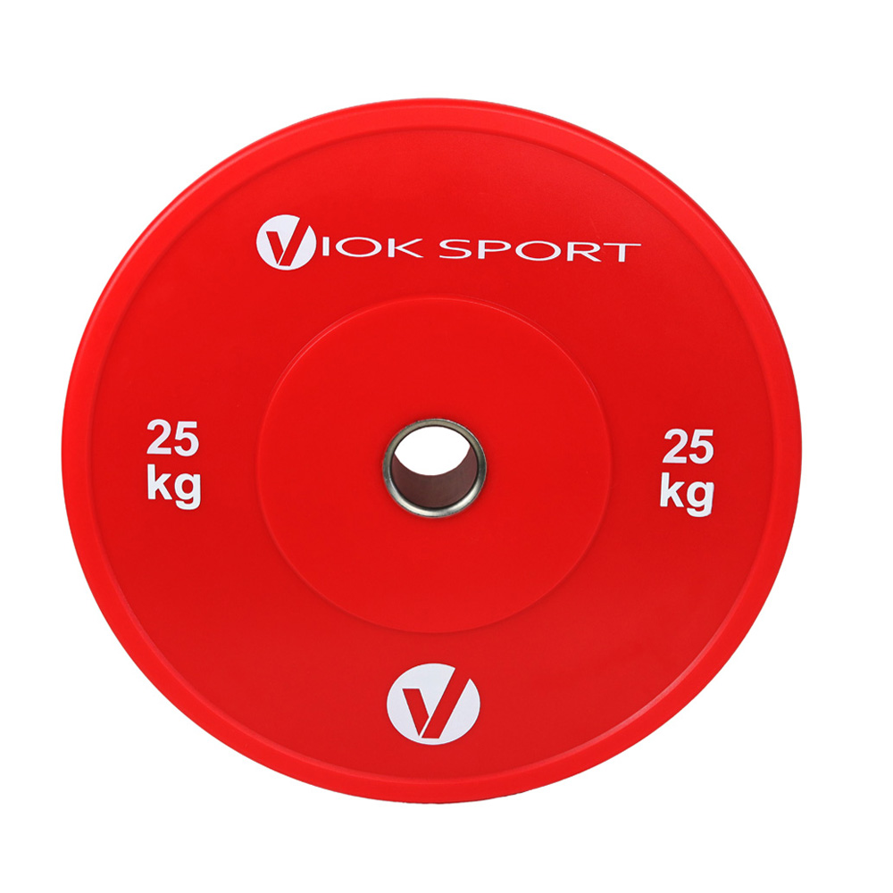 Disco bumper olímpico Viok Sport de color de 5 a 25 kg - Imagen 6