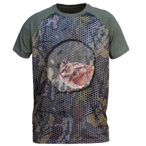 CAMISETA «FOREST PRINT» 3D BECADA