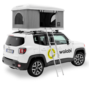 Camper van con tienda techo