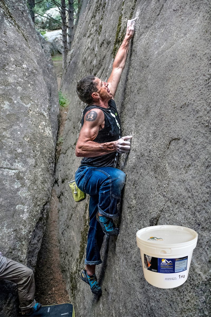 Magnesio Rosado para Escalada, Intensive Climbing 1Kg Mimético - Imagen 6