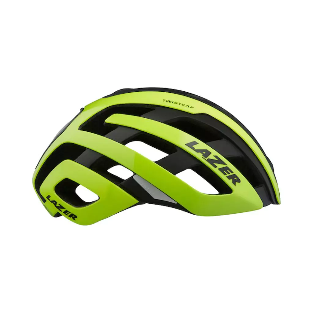 Casco LAZER Century CE Flash Yellow Black M + led +MIPS