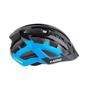 Casco LAZER Compact DLX black/blue uni size +net+led