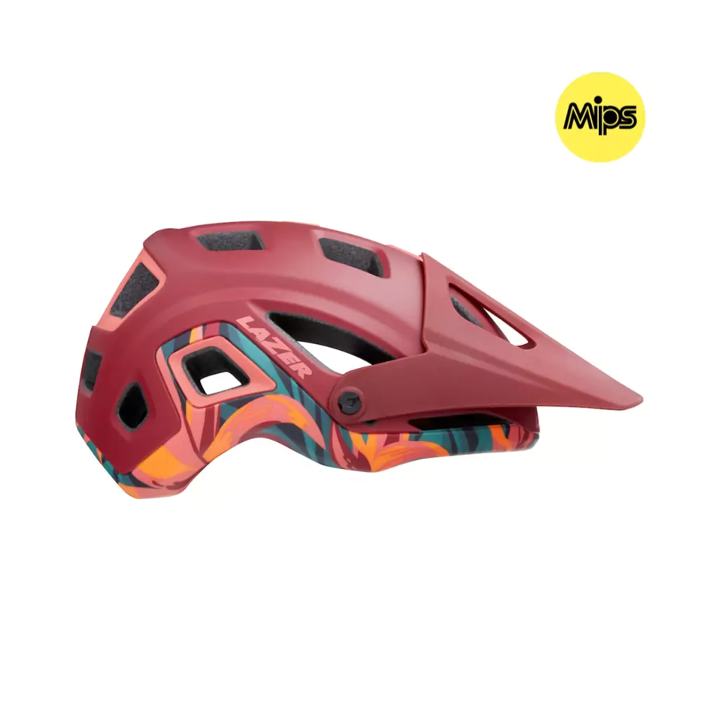 Casco LAZER Impala CE Matte Red Rainforest S +MIPS - Imagen 2