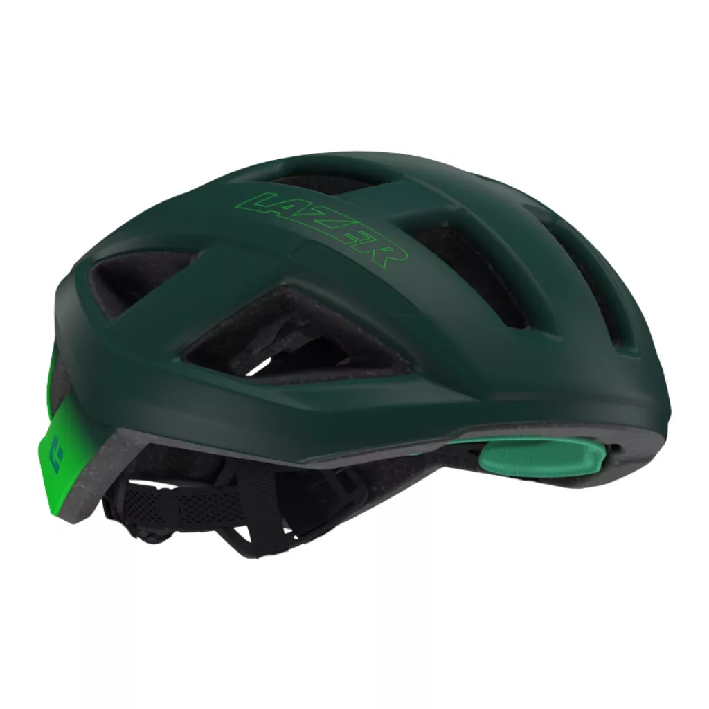 Casco LAZER Tonic KC CE-CPSC Deep Green Flash para Ciclismo de Ruta - Imagen 7