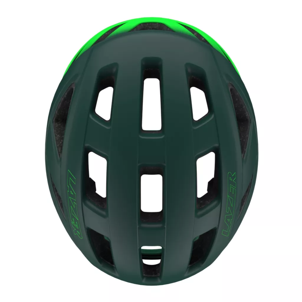 Casco LAZER Tonic KC CE-CPSC Deep Green Flash para Ciclismo de Ruta - Imagen 4