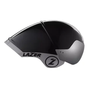 Casco LAZER Wasp Air Tri Black Silver para Triatlón y Contrarreloj