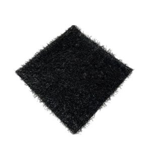 Césped artificial negro para gimnasio
