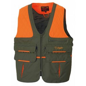 CHALECO DOBLE MORRAL CAQUI/ NARANJA «IRON» BENISPORT