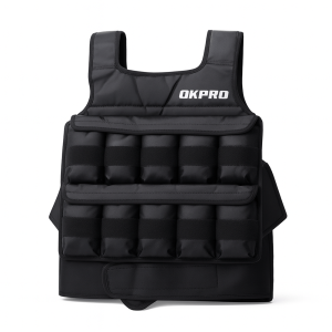 Chaleco lastrado de musculación