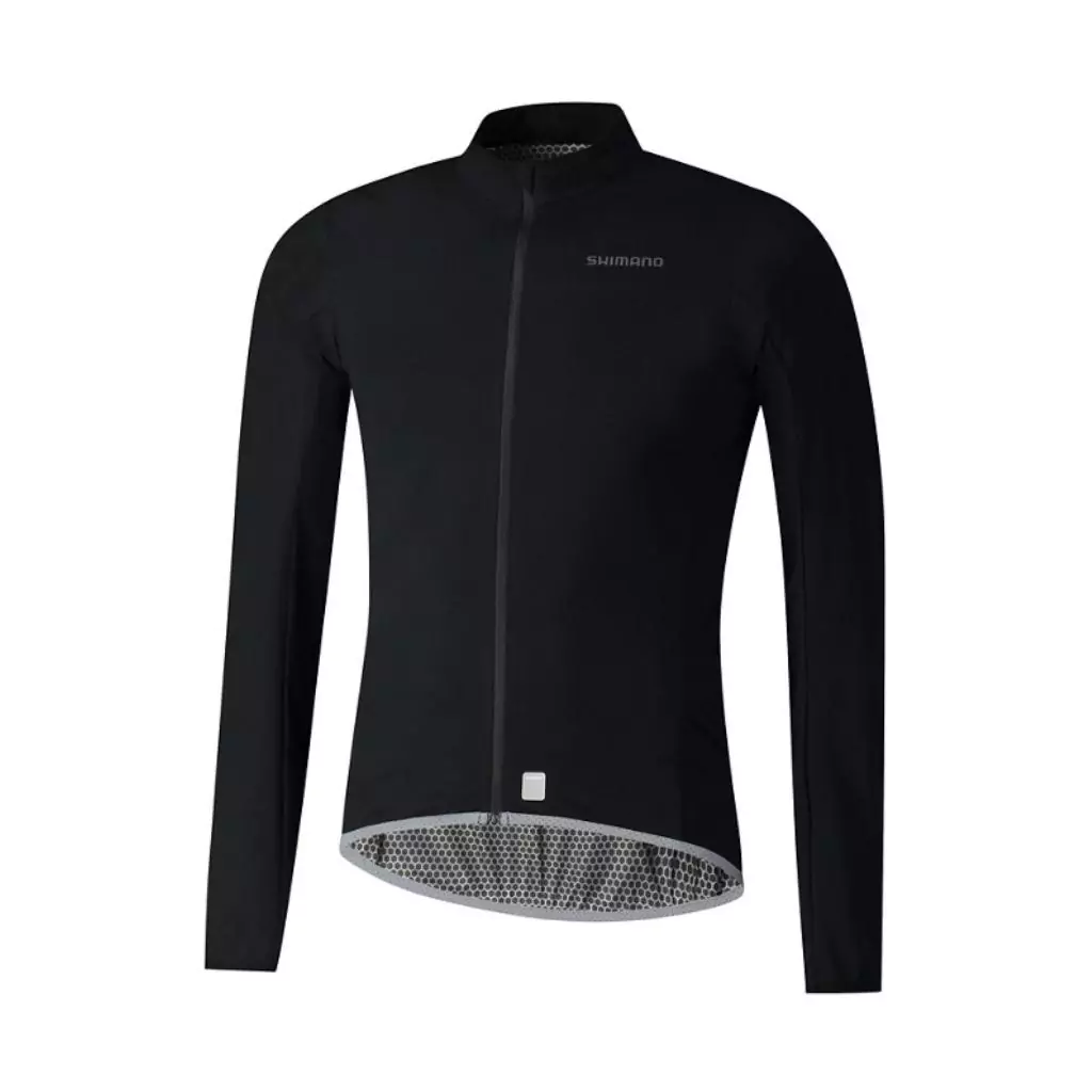 Chaqueta Shimano WINDFLEX Negro L Hombre CW-WBPW-UE11M - Imagen 2