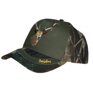 GORRA 5 PANELES CAMU BORDADO  FRONTAL CIERVO