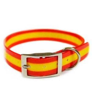 COLLAR BIOTHANE BANDERA ESPAÑA