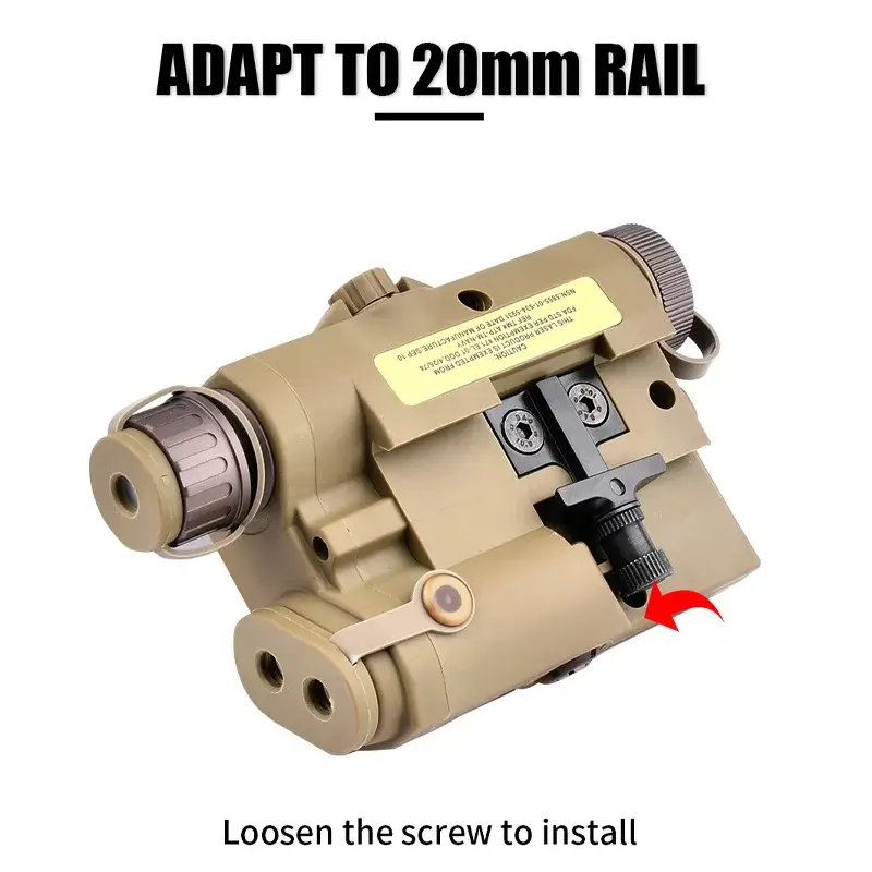 PEQ 15 Green Laser Negro - Imagen 8