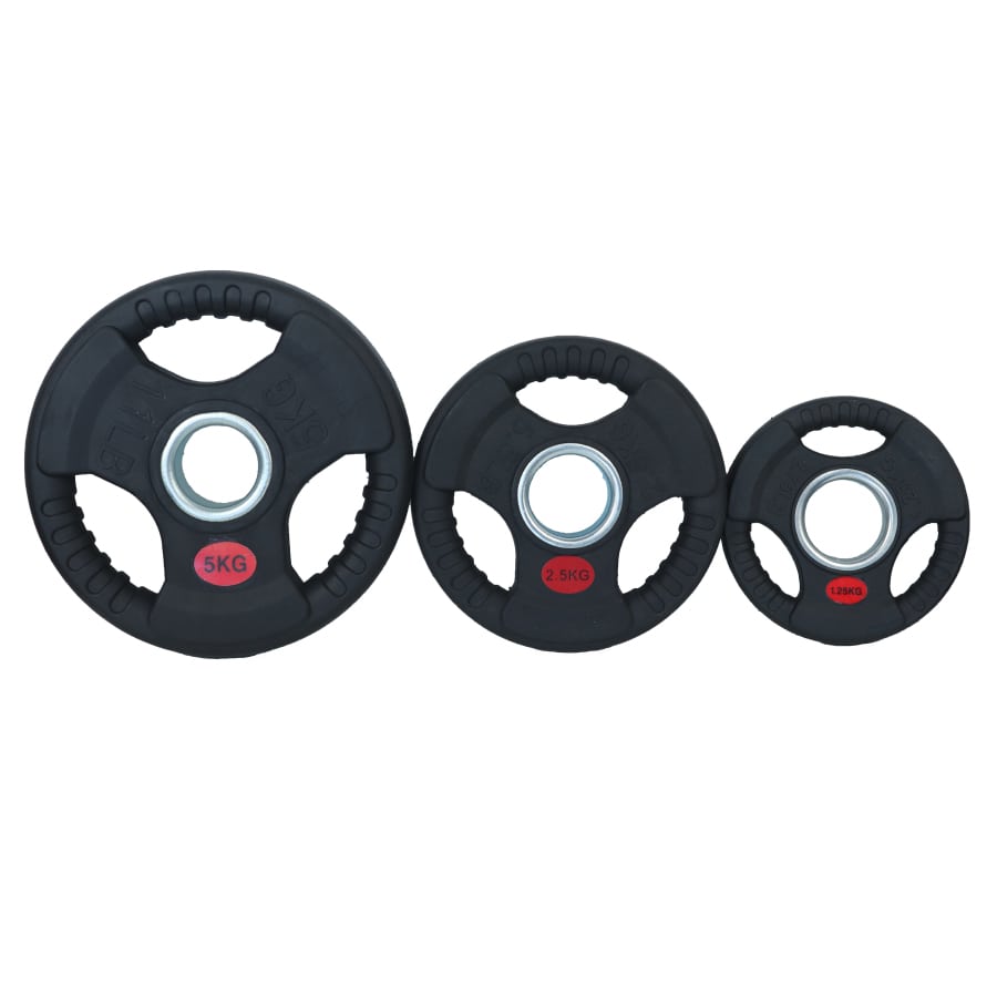 Kit de mancuernas olímpicas con discos hasta 41kg - Imagen 4