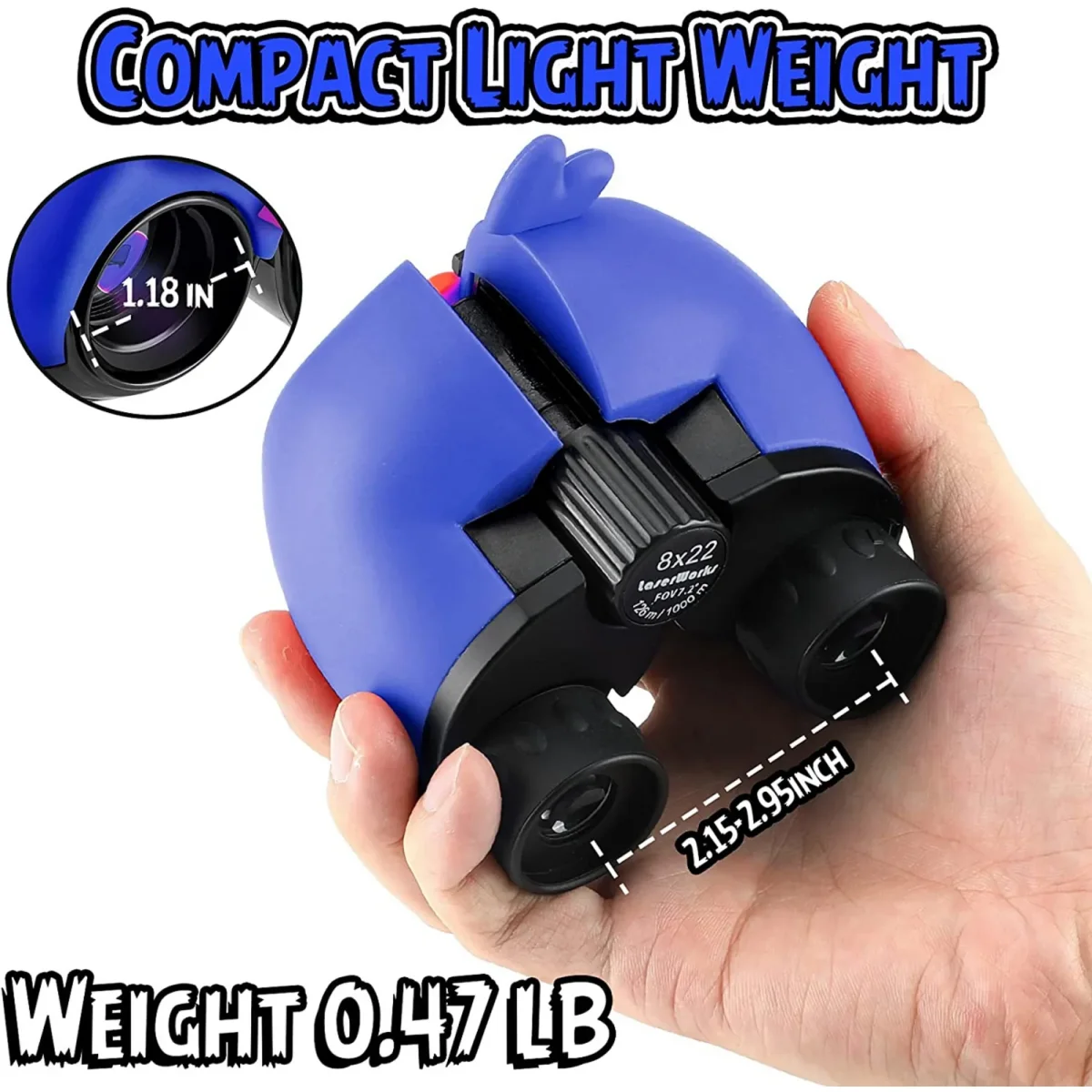 Binoculares Eyebre 8x22 Angry - Imagen 7