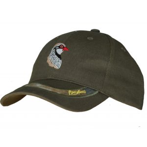 GORRA 6 PANELES BORDADO PERDIZ