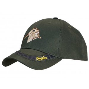 GORRA 6 PANELES BORDADO BECADA