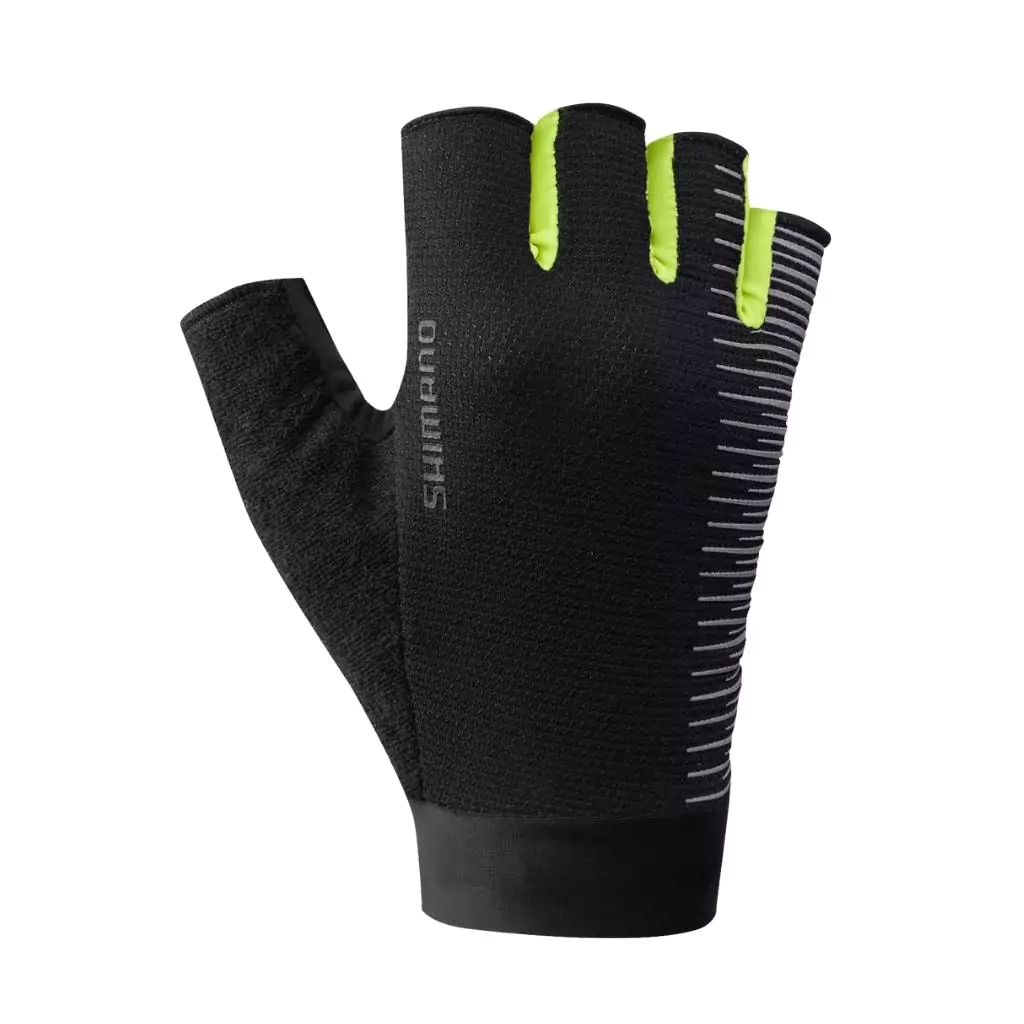 Guante Shimano CLASSIC GEL amarillo L Hombre CW-GLBS-TS11M - Imagen 2