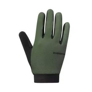 Guante Shimano EXPLORER Hombre Khaki L dedo largo CW-GLBS-WS32M