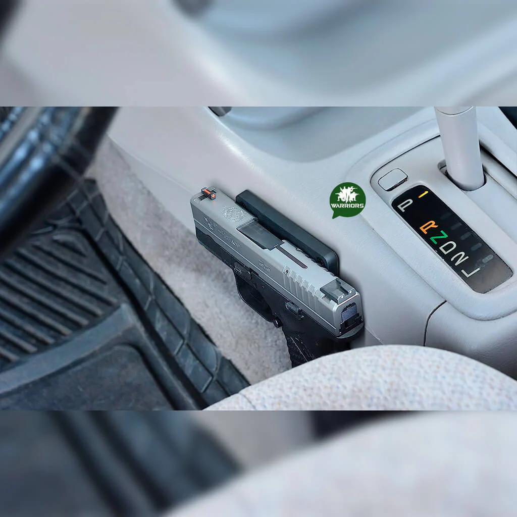 Soporte magnético para pistola oculta iman para mesa - Imagen 4